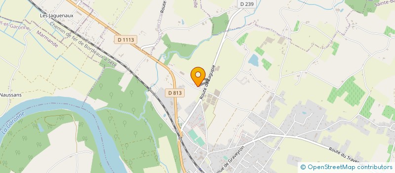 localisation de l'entreprise SCEA NOIX DE GARONNE à SAINTE-BAZEILLE