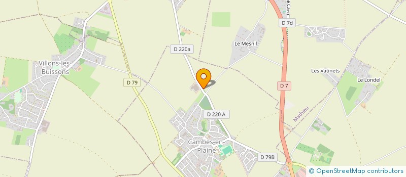 localisation de l'entreprise SCEA NORMENDIVE  CAMBES-EN-PLAINE