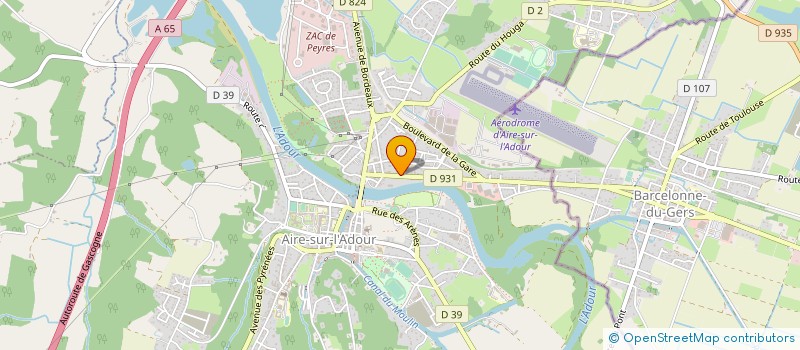 localisation de l'entreprise SCEA OLIVEIRA FERNANDES à BOUEILH-BOUEILHO-LASQUE