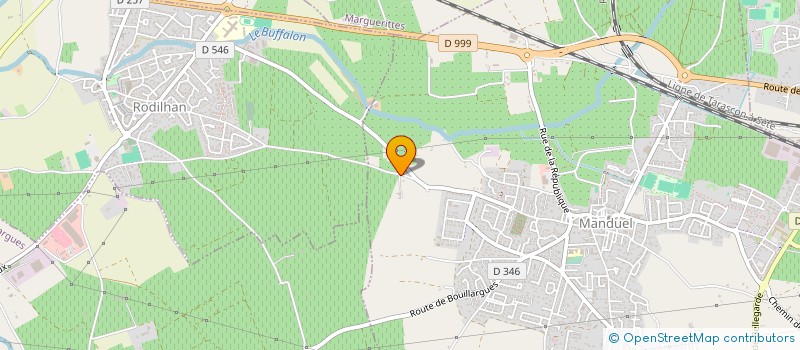 localisation de l'entreprise SCEA OLIVERAIE DU PETIT DUC  MANDUEL