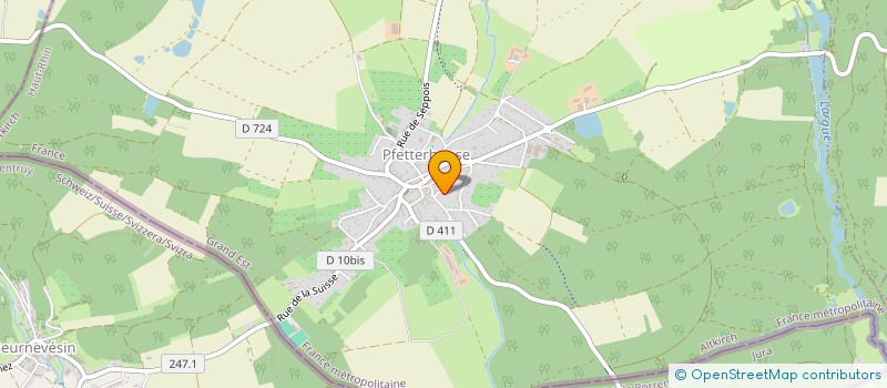 localisation de l'entreprise SCEA OLLIVIER à LEVONCOURT