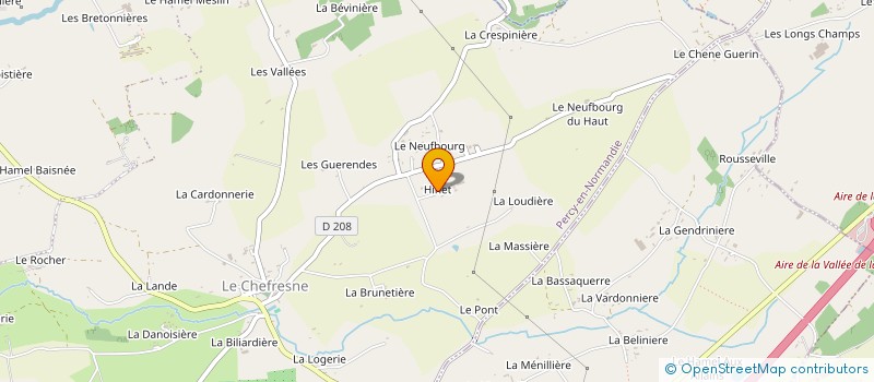localisation de l'entreprise SCEA OSMOND à PERCY-EN-NORMANDIE