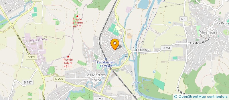 localisation de l'entreprise SCEA PAILLER à LA SAUVETAT