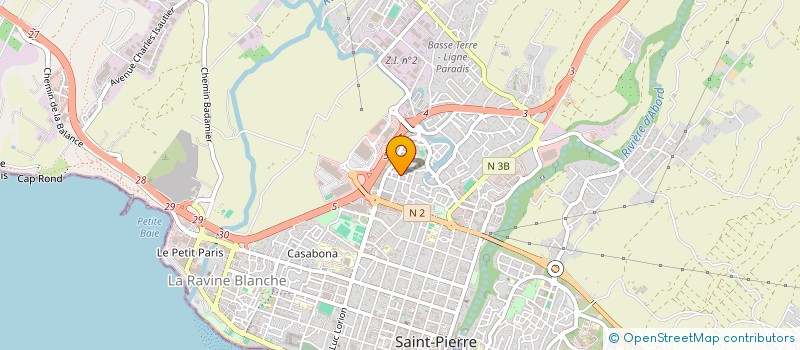 localisation de l'entreprise SCEA PALMIERS à SAINT-PIERRE