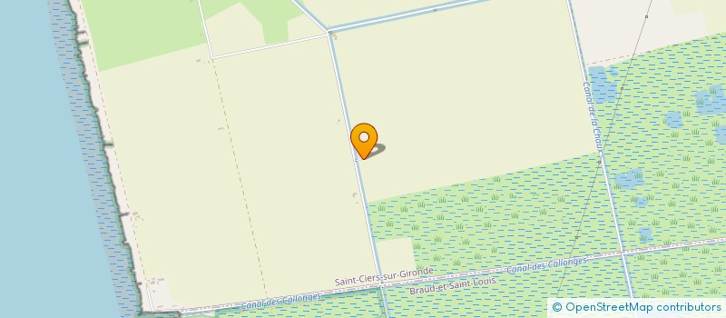 localisation de l'entreprise SCEA PALUSSAYE  HOURTIN