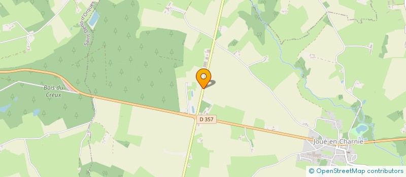 localisation de l'entreprise SCEA PASDOIS à JOUE EN CHARNIE