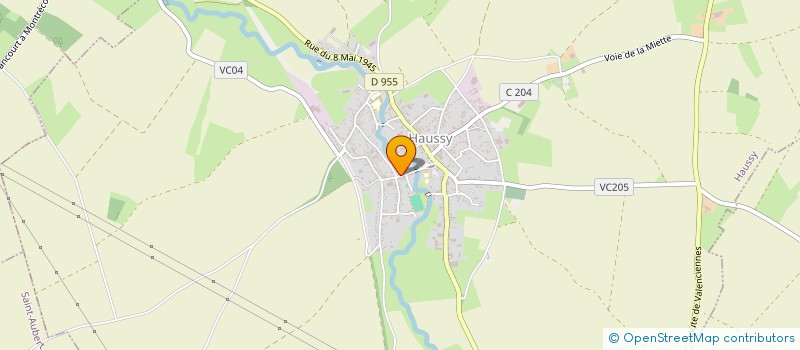 localisation de l'entreprise SCEA PAVOT PERE ET FILLE  HAUSSY