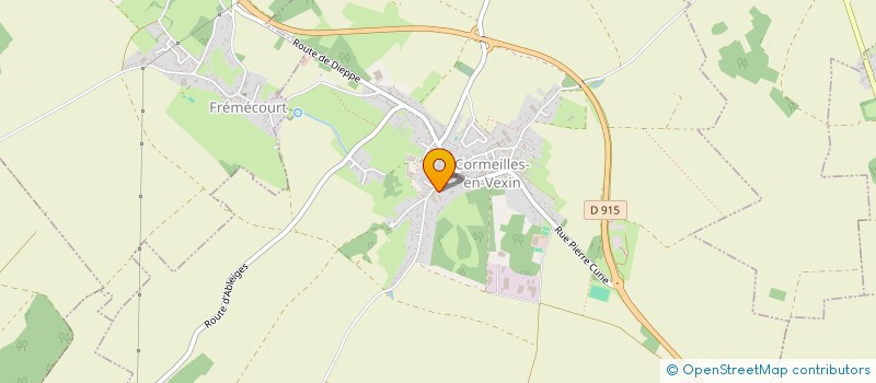localisation de l'entreprise SCEA PELLE PERE ET FILS à CORMEILLES-EN-VEXIN