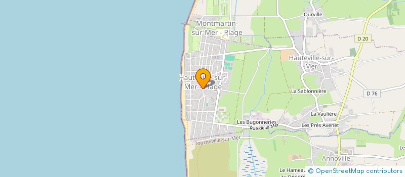 localisation de l'entreprise SCEA PEPINIERE LA PALMETTE  REGNEVILLE-SUR-MER