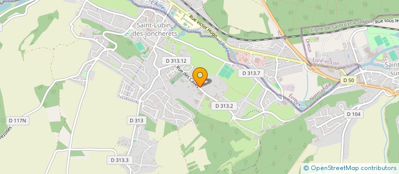 localisation de l'entreprise SCEA PEPINIERE LUBINOISE à SAINT-LUBIN-DES-JONCHERETS