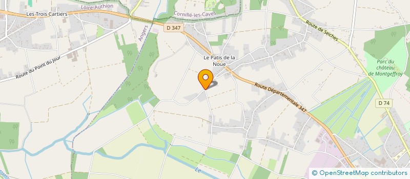 localisation de l'entreprise SCEA PEPINIERE PIRARD à MAZE-MILON