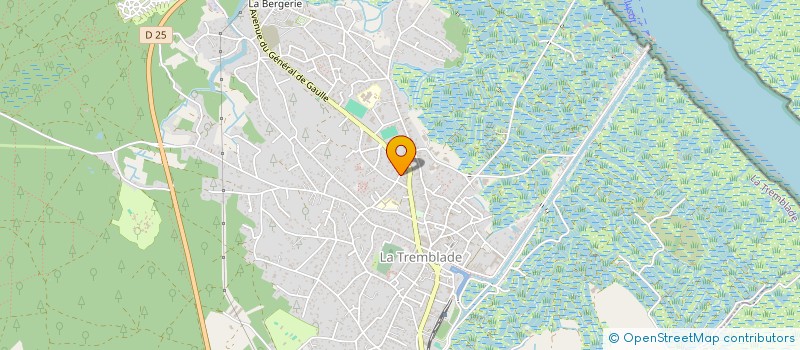 localisation de l'entreprise SCEA PERLE OCEANE  LA TREMBLADE