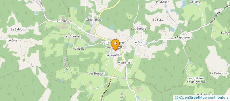 localisation de l'entreprise SCEA PERNOT DU BREUIL à VAL DE LOUYRE ET CAUDEAU