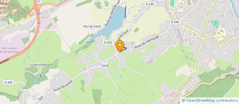 localisation de l'entreprise SCEA PEROT à PREMILHAT