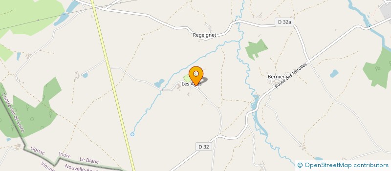localisation de l'entreprise SCEA PERRIN HA à SAINT-HILAIRE-SUR-BENAIZE