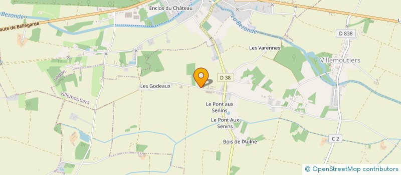 localisation de l'entreprise SCEA PETIT à VILLEMOUTIERS