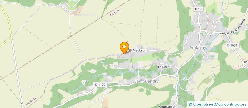 localisation de l'entreprise SCEA PETIT ET FILS à SAINT-BANDRY