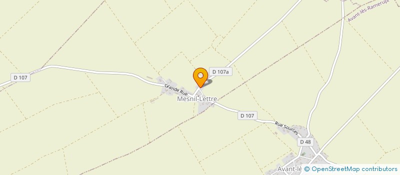 localisation de l'entreprise SCEA PETITET  MESNIL LETTRE