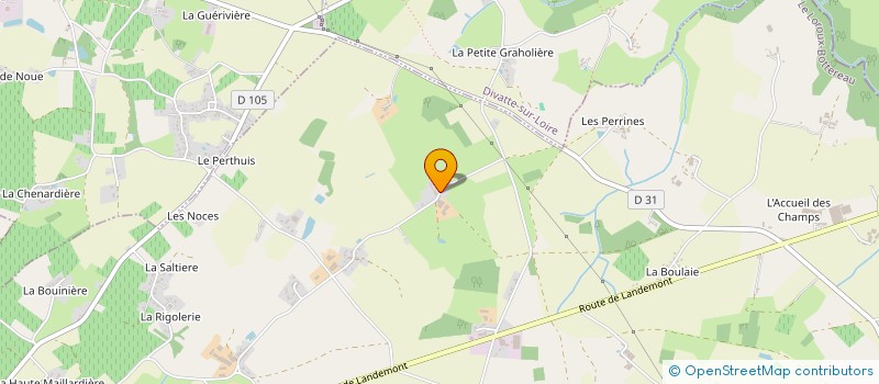 localisation de l'entreprise SCEA PETOUIN ET ENRAGE à LANDREAU (LE)