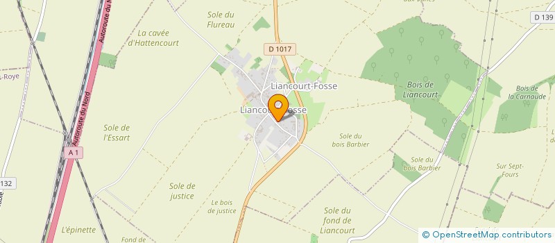 localisation de l'entreprise SCEA PEUGNIEZ EXPLOITATION à GRUNY