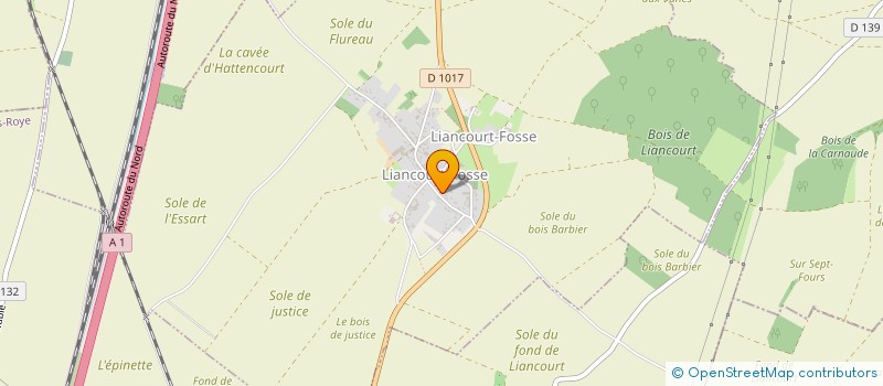 localisation de l'entreprise SCEA PEUGNIEZ THOMAS à GRUNY