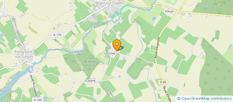 localisation de l'entreprise SCEA PGC à LYS-HAUT-LAYON