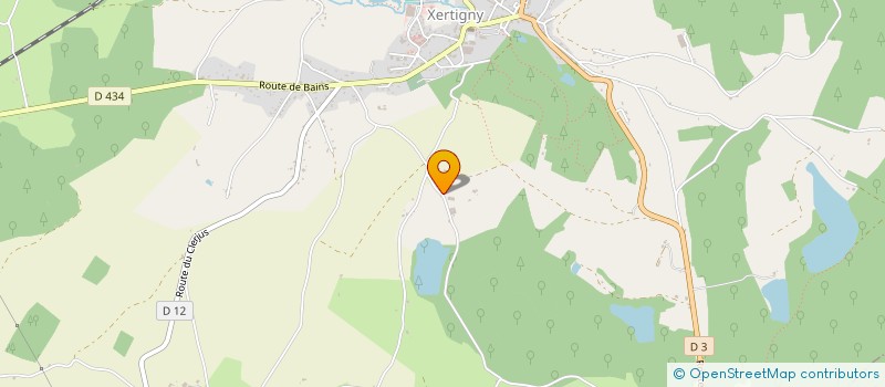 localisation de l'entreprise SCEA PHENIX à XERTIGNY