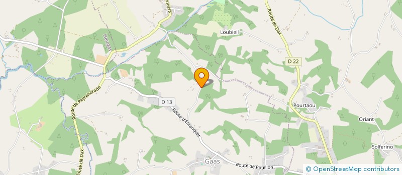 localisation de l'entreprise SCEA PHOENIX à GAAS
