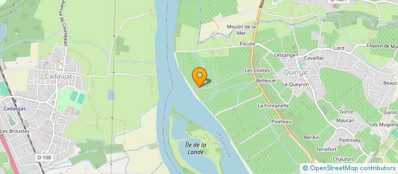 localisation de l'entreprise SCEA PIERRE YUNG ET FILS  QUINSAC