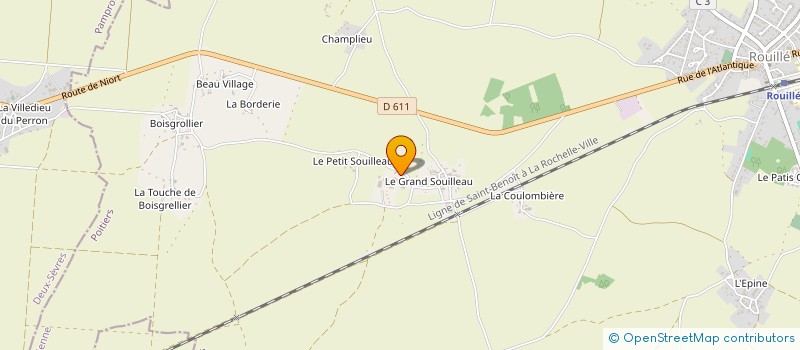 localisation de l'entreprise SCEA PIN ALEXANDRE à ROUILLE