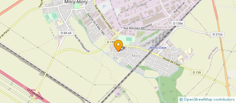 localisation de l'entreprise SCEA PIOT ANTOINE à MITRY-MORY