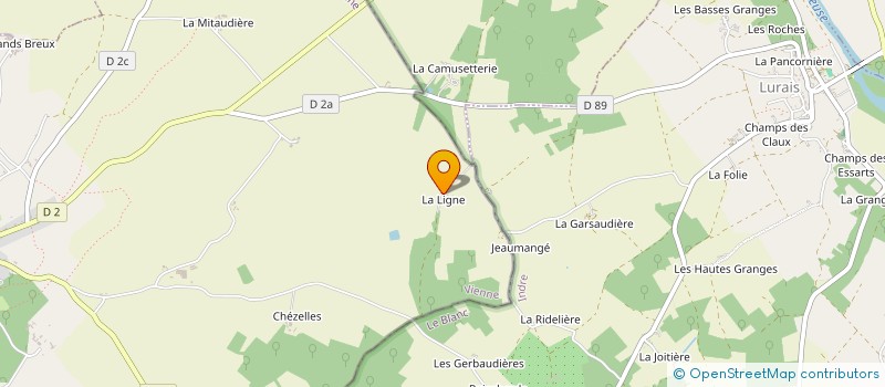 localisation de l'entreprise SCEA PIRONNET  LA PUYE