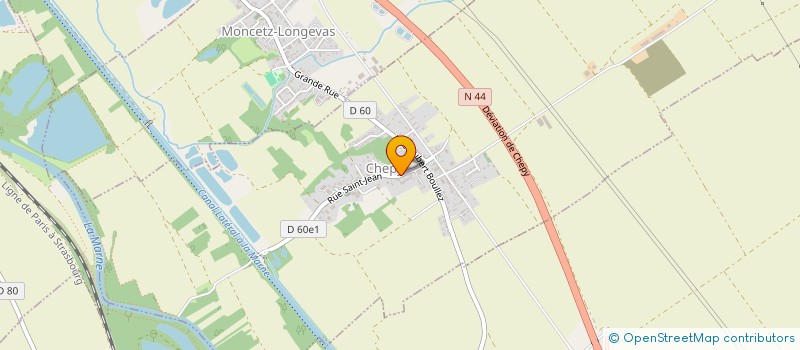 localisation de l'entreprise SCEA PLAINE D'AVENIR à CHEPY