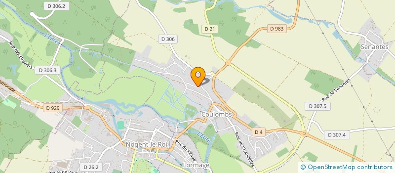 localisation de l'entreprise SCEA PLAINE ET VALLEE à COULOMBS