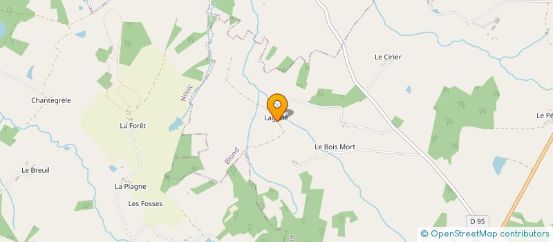 localisation de l'entreprise SCEA POITOU LIMOUSIN à BLOND