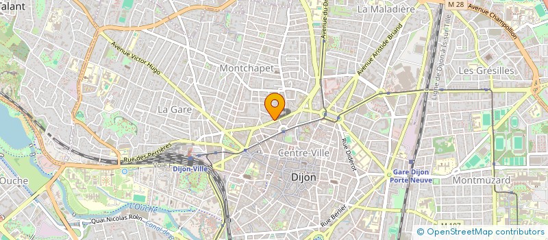 localisation de l'entreprise SCEA PONDICHERY  DIJON