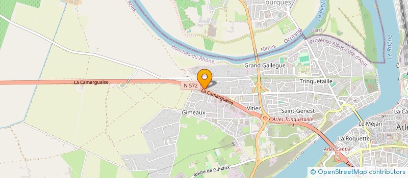 localisation de l'entreprise SCEA PONS  ARLES