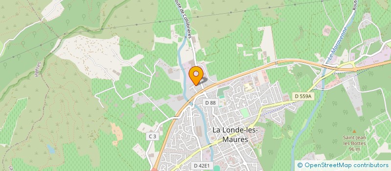 localisation de l'entreprise SCEA PONS MASSENOT à LA LONDE LES MAURES