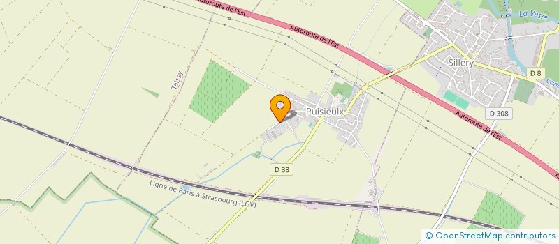 localisation de l'entreprise SCEA PONSIN-BOUCTON  PUISIEULX