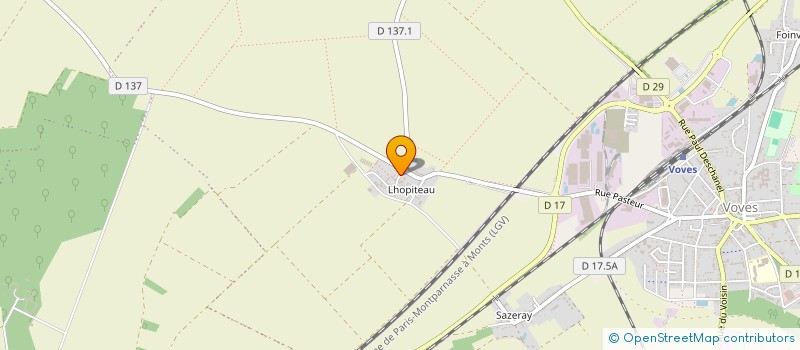 localisation de l'entreprise SCEA PORTHEAULT à LES VILLAGES VOVEENS