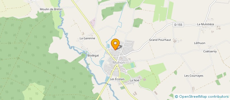 localisation de l'entreprise SCEA POULETTES GUILLIEROISES à GUILLIERS