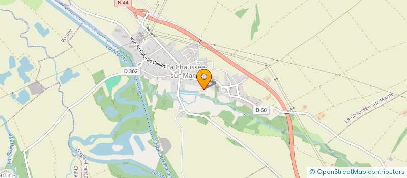 localisation de l'entreprise SCEA PP HORSE  LA CHAUSSEE-SUR-MARNE