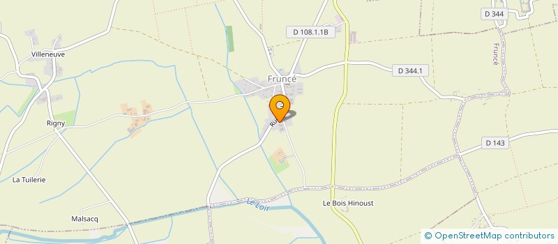 localisation de l'entreprise SCEA PRE DU LOIR à FRUNCE