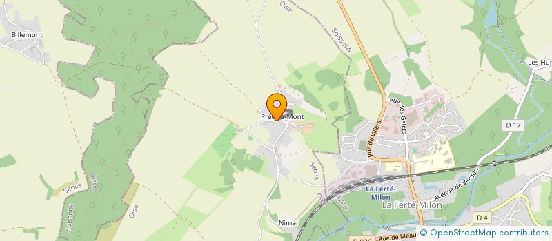 localisation de l'entreprise SCEA PRECY FRUITS  MAROLLES