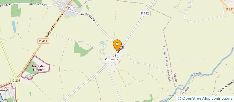 localisation de l'entreprise SCEA PRIEUR SOLVET à LUMIGNY-NESLES-ORMEAUX