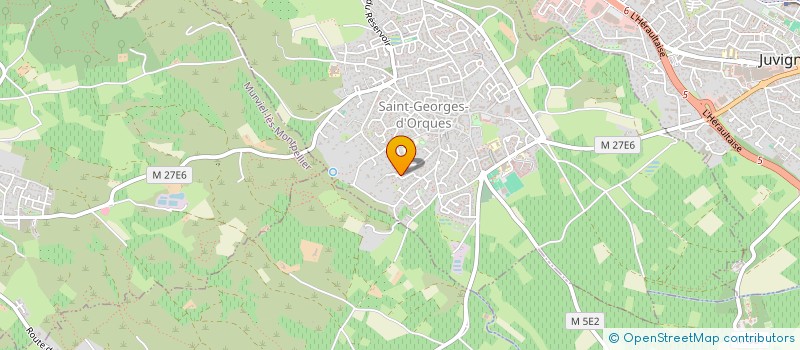 localisation de l'entreprise SCEA PROSE ROMANNE  SAINT-GEORGES-D'ORQUES