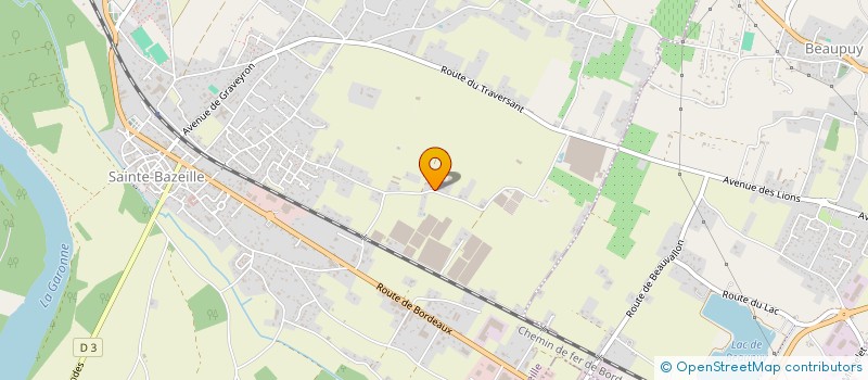 localisation de l'entreprise SCEA PTP  SAINTE-BAZEILLE