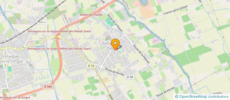 localisation de l'entreprise SCEA QUENIN REGIS  ALTHEN-DES-PALUDS