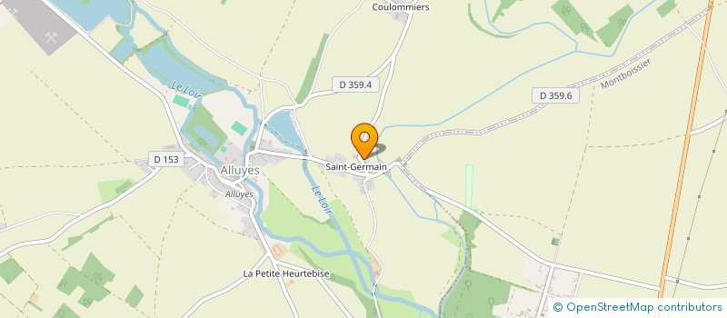 localisation de l'entreprise SCEA RAIMBERT à NEUVY EN DUNOIS