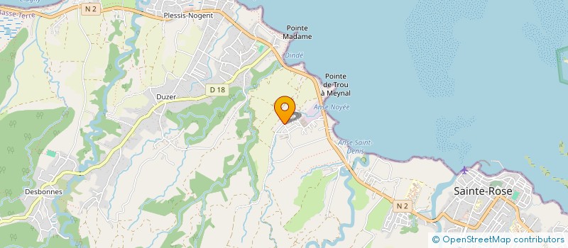 localisation de l'entreprise SCEA RANCH DU COMTE  SAINTE-ROSE